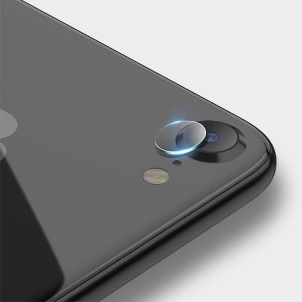 2 kpl iPhone 7/8/SE - Näytönsuoja Kamera - Karkaistua Lasia