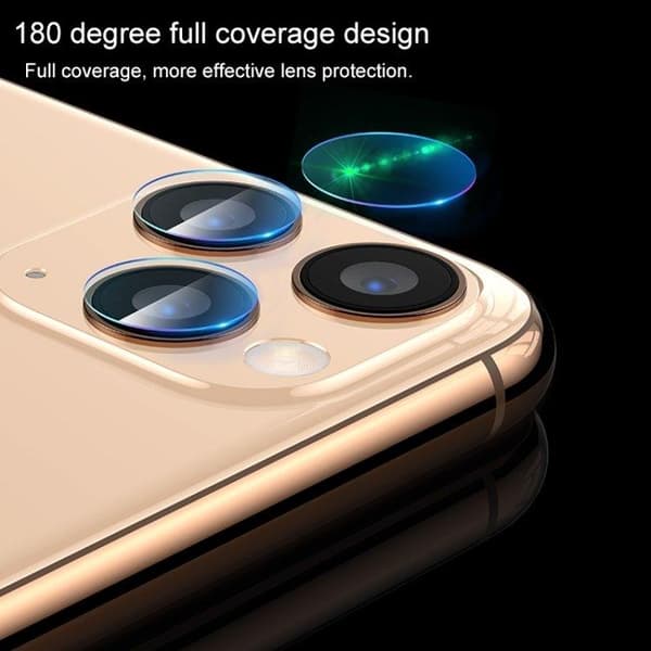 2st iPhone 12/12 Mini - Skärmskydd Kamera - Härdat Glas