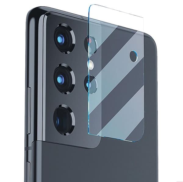 2 kpl Samsung Galaxy S21 Ultra - Näytönsuoja Kamera - Karkaistua Lasia