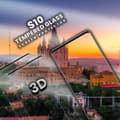 Miniatyrbild 5 av 5: 2-Pack Samsung Galaxy S10 - Härdat Glas 9H - Super Kvalitet 3D Skärmskydd