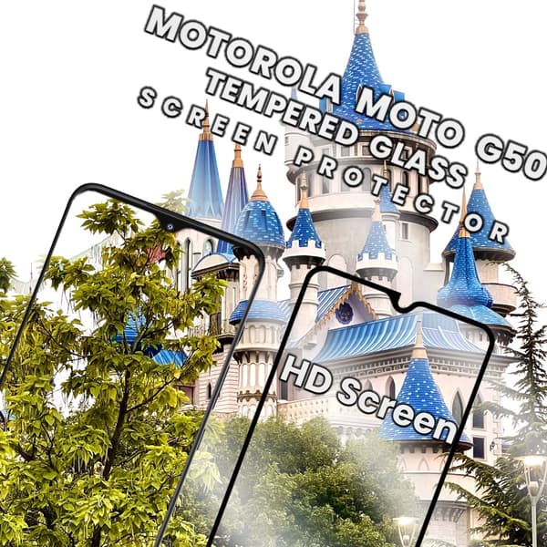 Motorola Moto G50 - Härdat Glas 9H -Super kvalitet 3D Skärmskydd