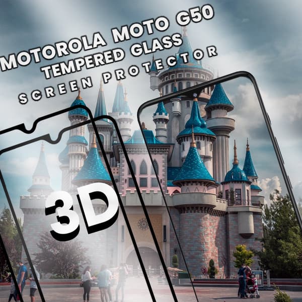 2-Pack Motorola Moto G50 - Härdat Glas 9H - Super kvalitet 3D