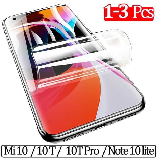 3-PACK Xiaomi Mi 10T / 10T Pro Premium Skärmskydd CrystalClear