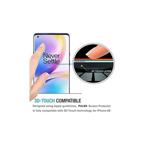 OnePlus 8 Pro FullFrame 3D 0,26 mm 9H karkaistu lasi