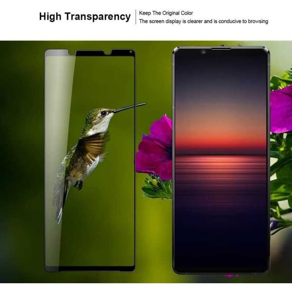 2-PACK Xperia 1 II Härdat Glas 0.26mm 2.5D 9H Fullframe (XQ-AT51)