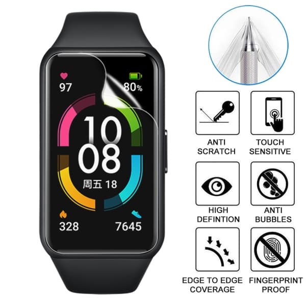 Hydrogeelillä varustettu näytönsuoja mallille Honor Band 6