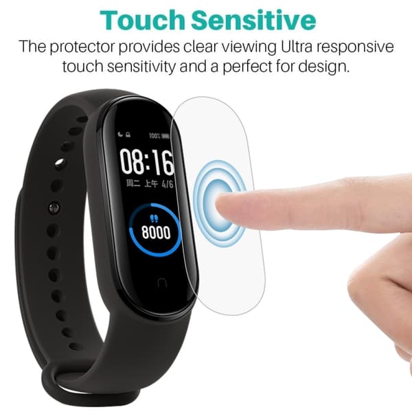 Hydrogeelillä varustettu näytönsuoja mallille Xiaomi Mi Band 6