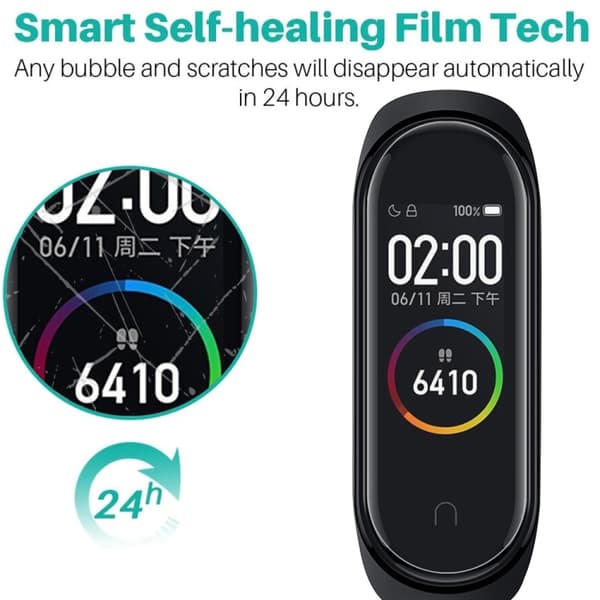 Hydrogeelillä varustettu näytönsuoja mallille Xiaomi Mi Band 4