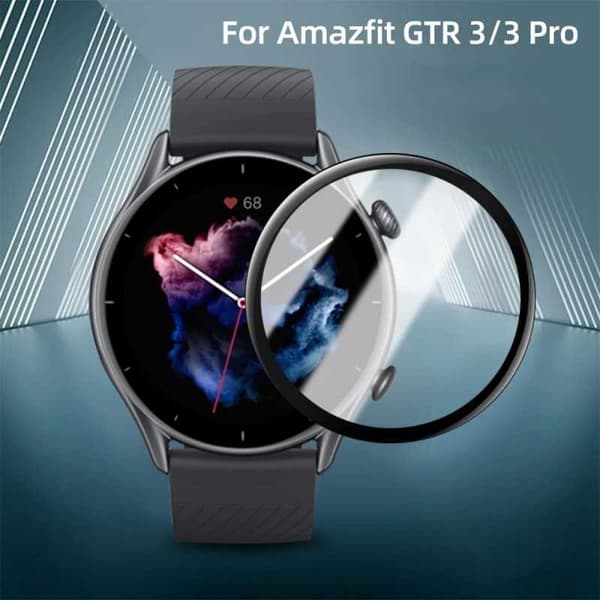 2-PACK Amazfit GTR 3 FullFrame 3D hærdet glas 0,26 mm 9H