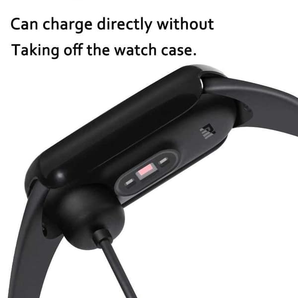 2-PACK Xiaomi Mi Band 6 NFC/5/4/3 stødabsorberende skal 9H hærdet glas 2i1