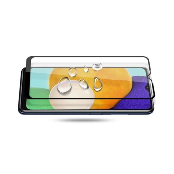 Skärmskydd Samsung A13 4G - 3D Härdat Glas Svart (miljö)
