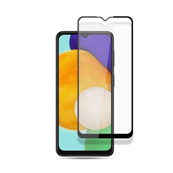 Skärmskydd Samsung A13 4G - 3D Härdat Glas Svart (miljö)