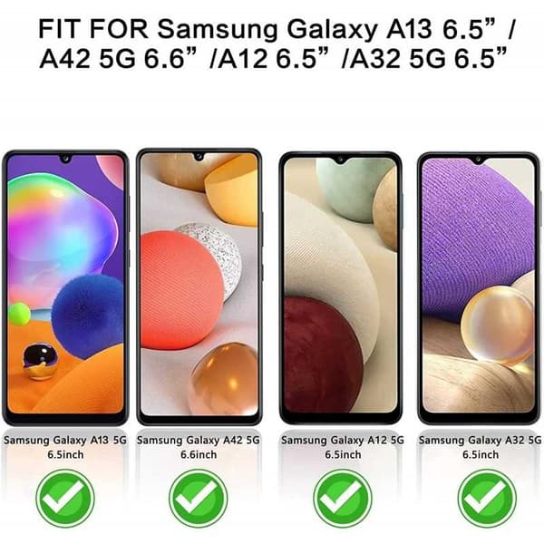 Samsung A13 4G Privacy Hærdet glas 0,26mm 2,5D 9H