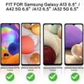 Miniatyrbillede 2 af 6: Samsung A13 4G Privacy Hærdet glas 0,26mm 2,5D 9H