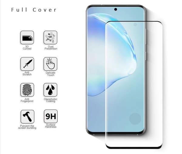 2 pakkauksen- Samsung Galaxy S21 PLUS/ S30 PLUS  näytönsuoja, sormenjälkituki