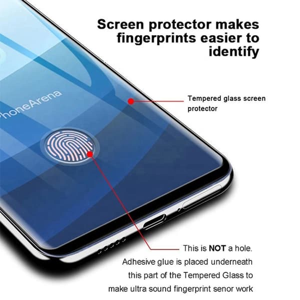 2 pakkauksen- Samsung Galaxy S21 PLUS/ S30 PLUS  näytönsuoja, sormenjälkituki