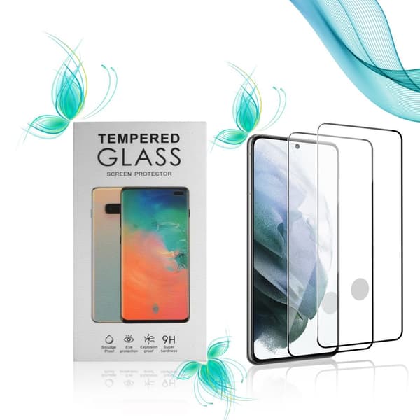 2 pakkauksen- Samsung Galaxy S21 PLUS/ S30 PLUS  näytönsuoja, sormenjälkituki
