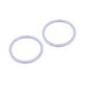 Miniatyrbillede 1 af 2: iPhone 12 Linsskydd med Metallram - Lila (2-pack)