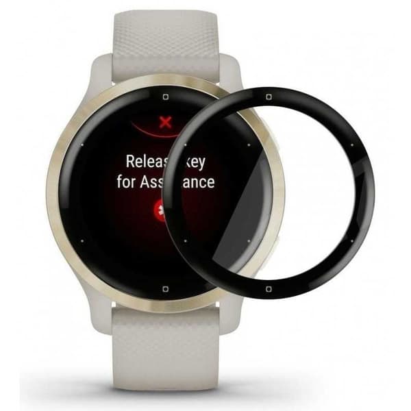2-PACK Garmin Venu 2 FullFrame 3D Härdat Glas 0.2mm 9H