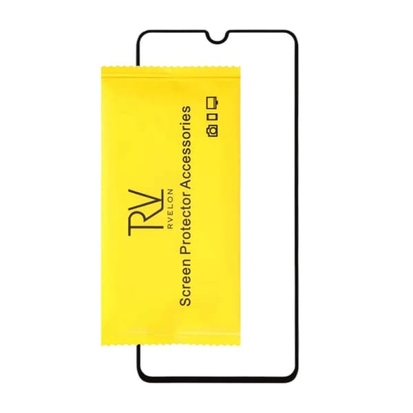 Skärmskydd Samsung A13 4G - 3D Härdat Glas Svart