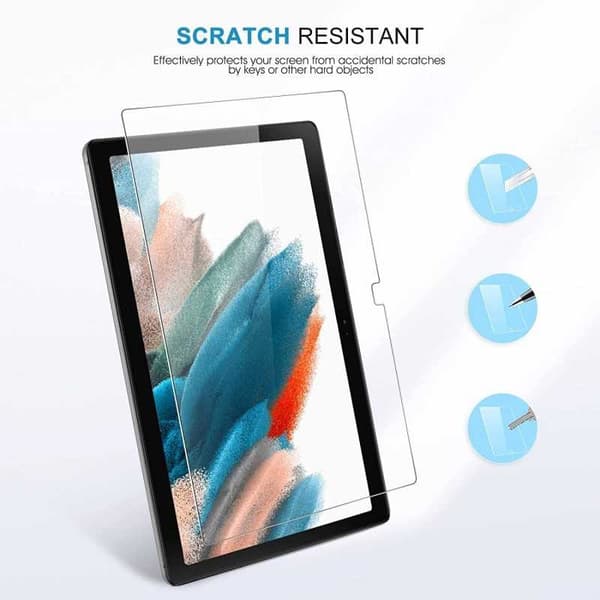 Samsung Tab A8 Härdat glas 0.26mm 2.5D 9H