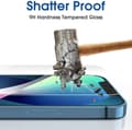 Miniatyrbillede 11 af 11: 2-PAK- Gennemsigtig skærmbeskytter iPhone 13, 13 PRO  (6,1 tommer)