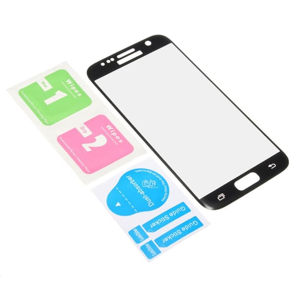 Karkaistu lasi 9H Full Cover Suojakalvo Suojakalvo Samsung Galaxy S7:lle