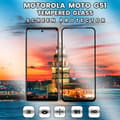 Miniatyrbild 1 av 5: Motorola Moto G51 - Härdat Glas 9H -Super kvalitet 3D Skärmskydd