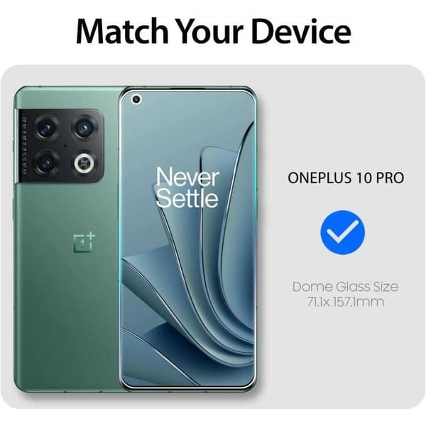 OnePlus 10 Pro 3D kattava PET-näytönsuoja