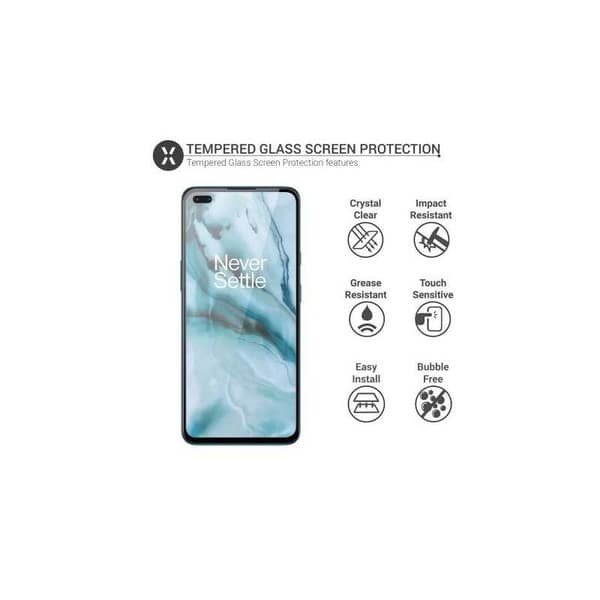 OnePlus Nord 2 5G Privacy Karkaistu lasi 0,26mm 2,5D 9H