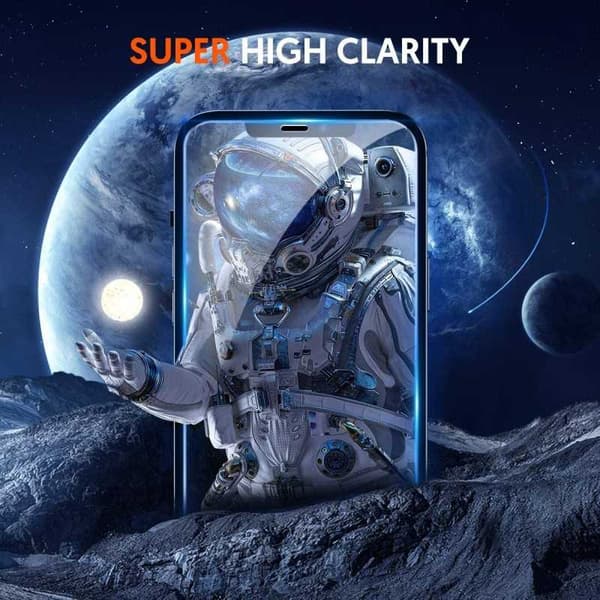 2-PACK iPhone 13 Mini Härdat Glas Med UV-Skydd / Blåljusfilter