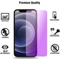Miniatyrbillede 3 af 8: 2-PACK iPhone 13 / 13 Pro hærdet glas med UV-beskyttelse / blåt lysfilter