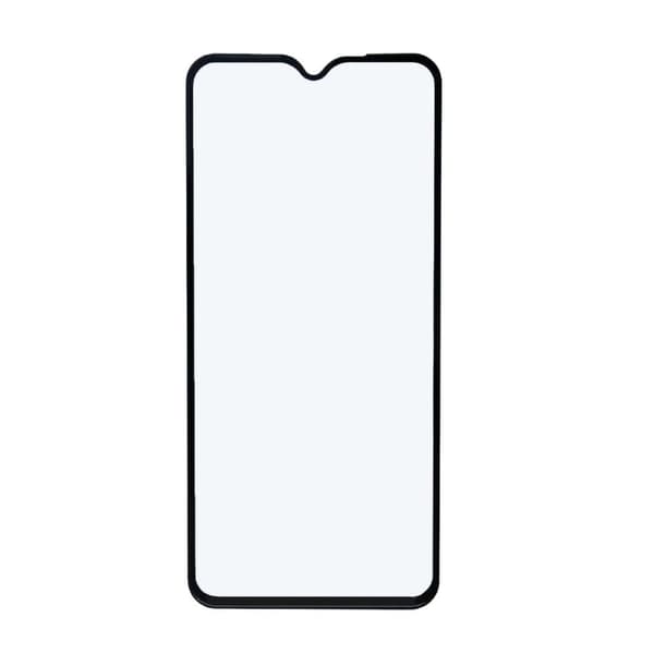 Samsung Galaxy A20s Näytönsuoja - 3D Karkaistu Lasi Musta (Ympäristö)
