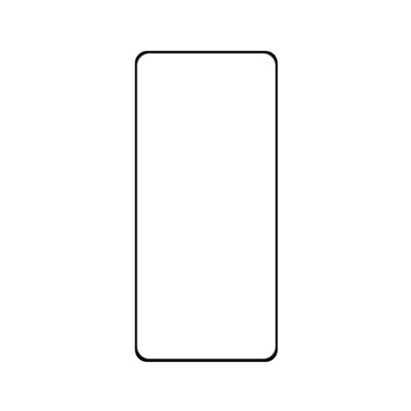 Skærmbeskytter Xiaomi Mi 11 Lite 5G - 3D Hærdet Glas Sort