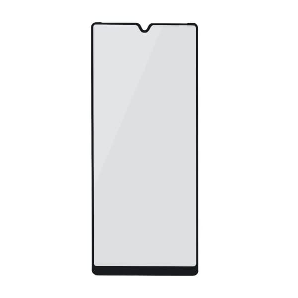 Näytönsuoja Sony Xperia L4 - Karkaistu lasi musta (ympäristö)