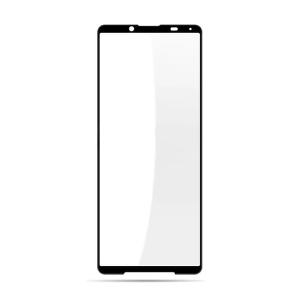 Näytönsuoja Sony Xperia 5 II 5G - Karkaistu Lasi Musta