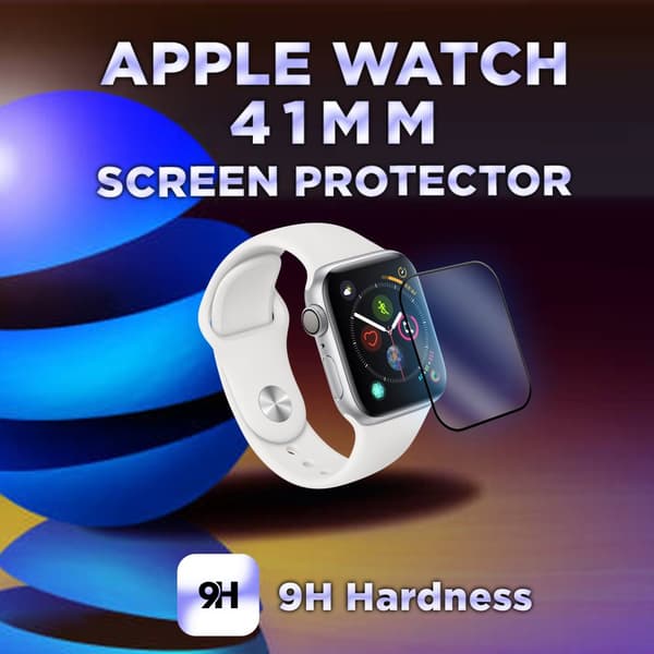 Apple Watch 41mm -Härdat glas 9H – Super kvalitet 3D