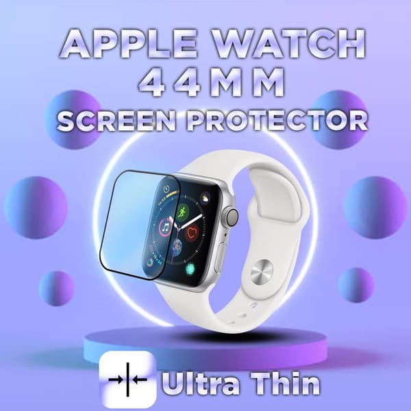 Apple Watch 44mm -Härdat glas 9H – Super kvalitet 3D