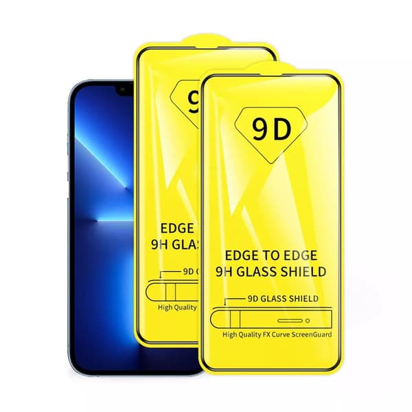 9D  Skærmbeskytter Samsung Galaxy A12/ A13 5G (6.5'')hærdet glas, 2-pak