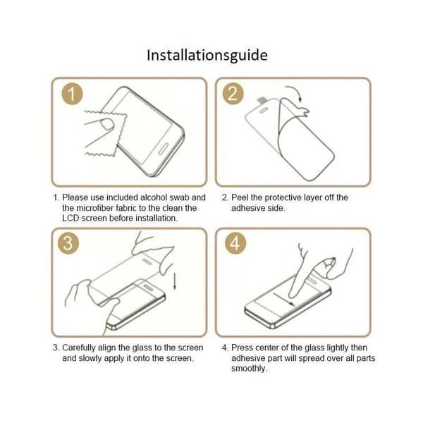2-PACK Samsung S21 FE Härdat Glas Med UV-Skydd / Blåljusfilter