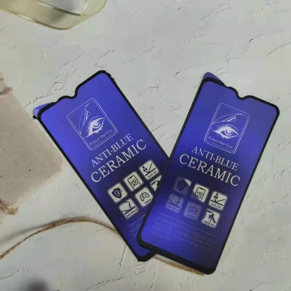 Anti-blå, 9H skærmbeskytter Samsung Galaxy A33 5G, A32, A31 (6.4") 2-PACK