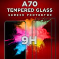 Miniatyrbild 4 av 5: 2 Pack Samsung Galaxy A70 - Härdat Glas 9H-Super Kvalitet 3D