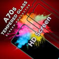 Miniatyrbild 2 av 5: 2 Pack Samsung Galaxy A70s -Härdat Glas 9H–Super Kvalitet 3D