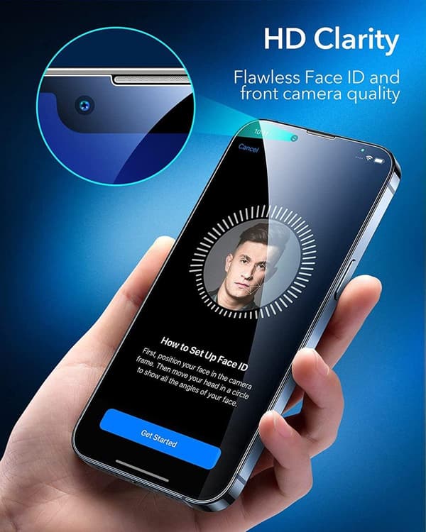 3-PACK- Gennemsigtig Skærmbeskytter iPhone 12 Mini (5.4'')