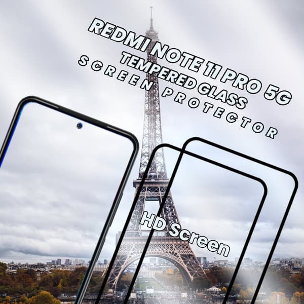 2 Pack Xiaomi Redmi Note 11 Pro 5G-Härdat glas 9H-Super kvalitet