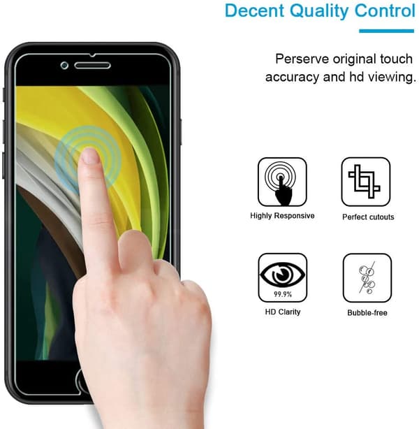 3-PACK- Transparent Härdat Glas -Skärmskydd iPhone 13 Mini (5.4'')