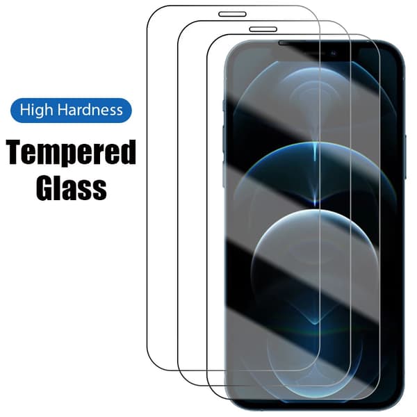 3-PACK- Transparent Härdat Glas -Skärmskydd iPhone 13 Mini (5.4'')