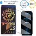 Miniatyrbillede 1 af 11: 3-PACK- skærmbeskytter iPhone 12 /iPhone 12 PRO (6.1'')-  Gennemsigtig