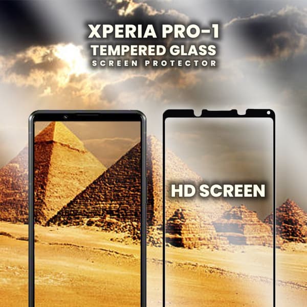 Sony Xperia Pro1 - Härdat Glas 9H - Super kvalitet 3D Skärmskydd