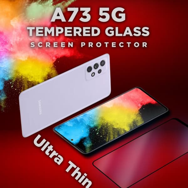 Samsung Galaxy A73 5G - Härdat glas 9H-Super kvalitet 3D